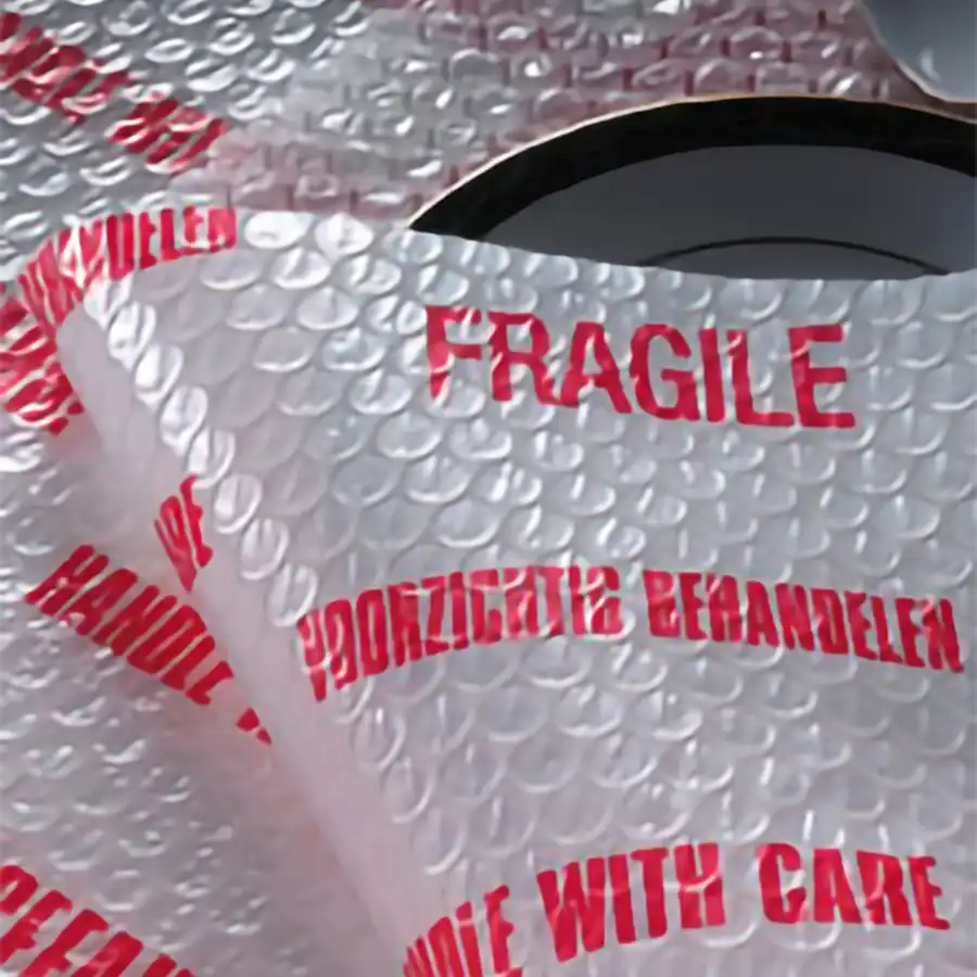 Beispielbild bedruckte Luftpolsterfolie