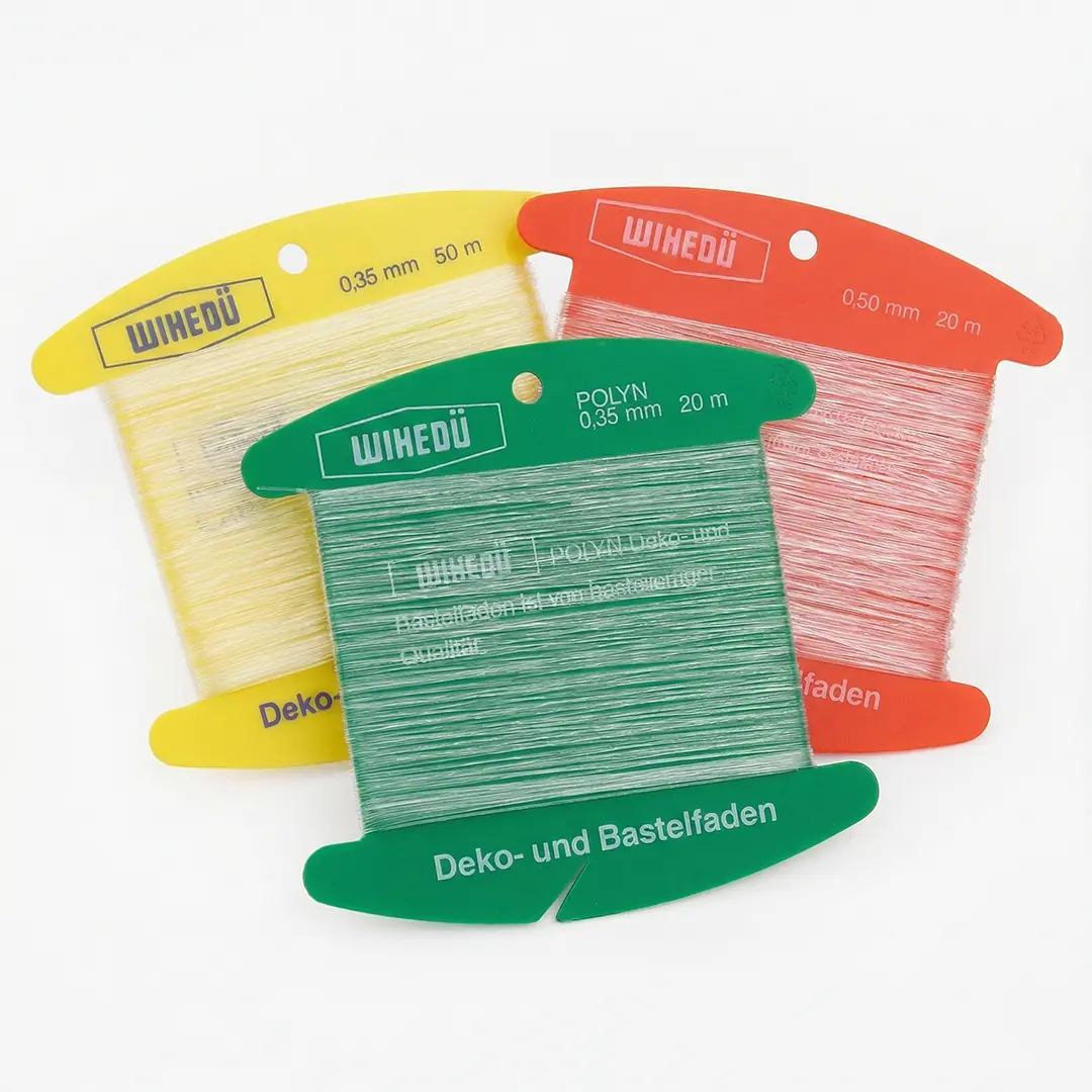 Deko-Bastelfaden-auf-Wickelkarte WIHEDÜ Deko-Bastelfaden auf Wickelkarte
