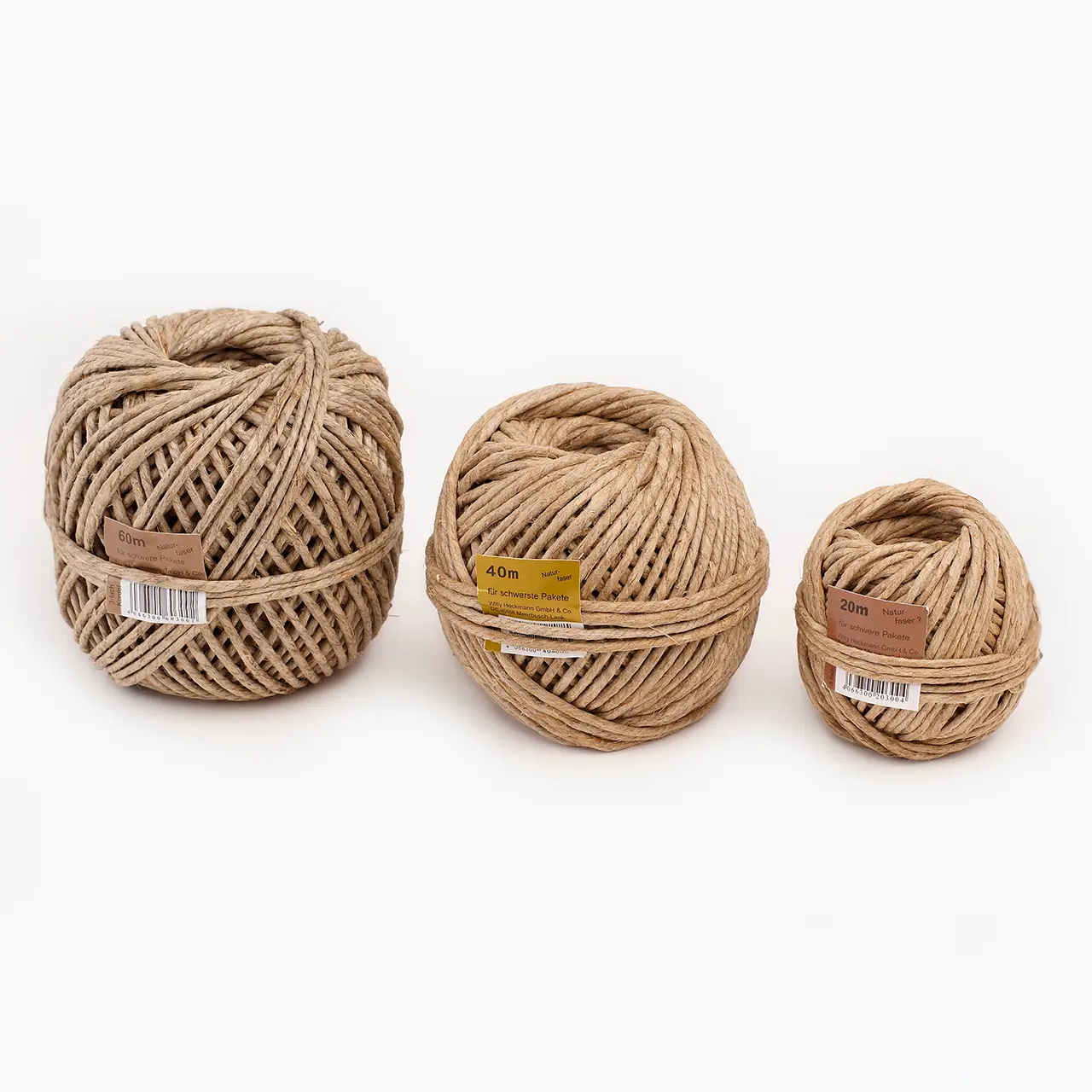 WIHEDÜ Flachsbindfaden für Pakete bis 24kg