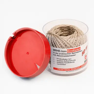 WIHEDÜ Kordelbox Kordelzwerg mit WIHE-lon PP Bindfaden extra stark