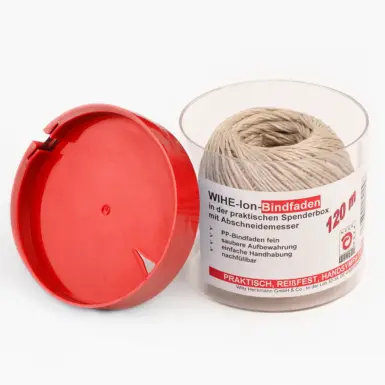 WIHEDÜ Kordelbox Kordelzwerg mit WIHE-lon PP Schnur Bindfaden fein