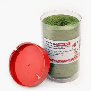 WIHEDÜ Kordelbox Kordelzwerg Gartenbast 700m