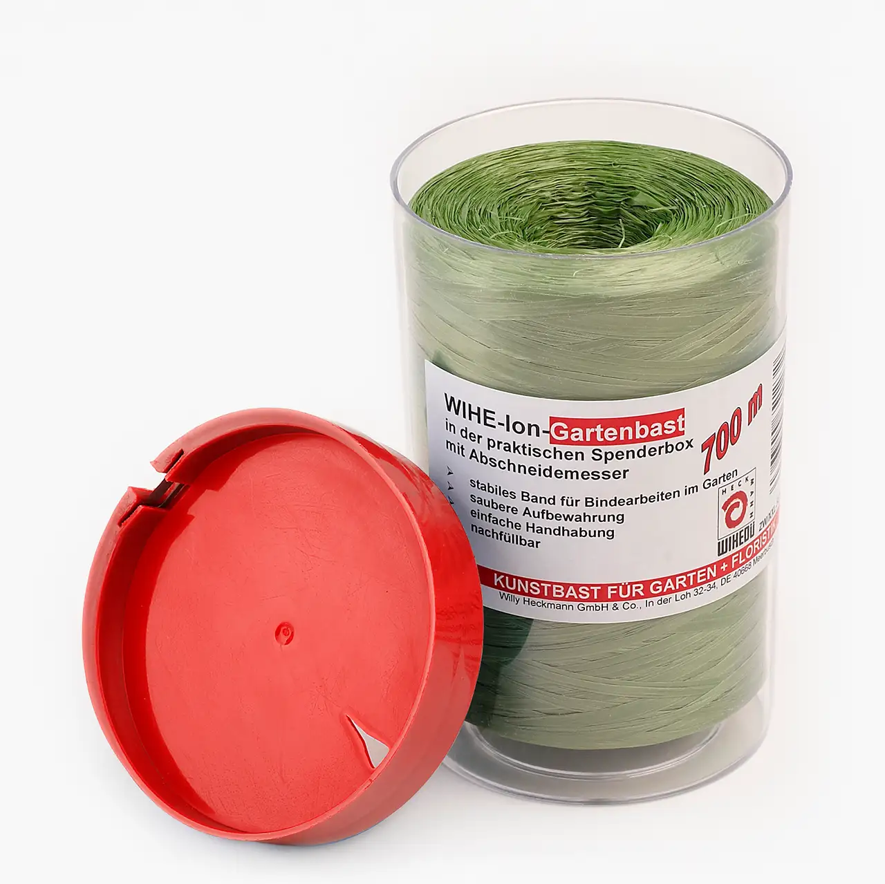 Kordelbox-Kordelzwerg-WIHEDÜ-250.123 WIHEDÜ Kordelbox Kordelzwerg Gartenbast 700m