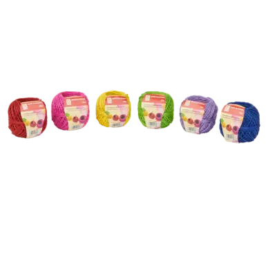 WIHEDÜ Naturfaser Jute-Kordeln in 6 Farben