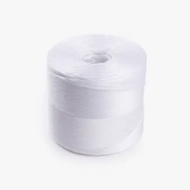 WIHE-lon PP Packschnur Packkordel weiß auf X-Spule mit Innenablauf