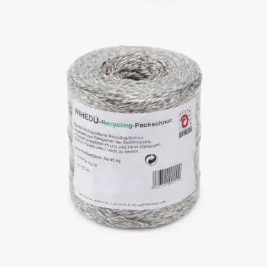WIHE-lon Recyclingschnur Spule grau meliert Art. 345004