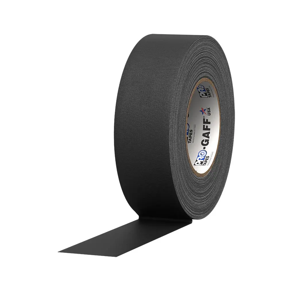 Pro Gaff Gaffer Tape Marke Pro Tapes schwarz Pro Gaff Gaffer Tape Marke Pro Tapes schwarz